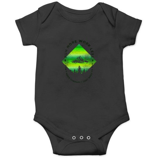 Discover Run More Work Less Funny Trails Running Marathon 2736 Onesies