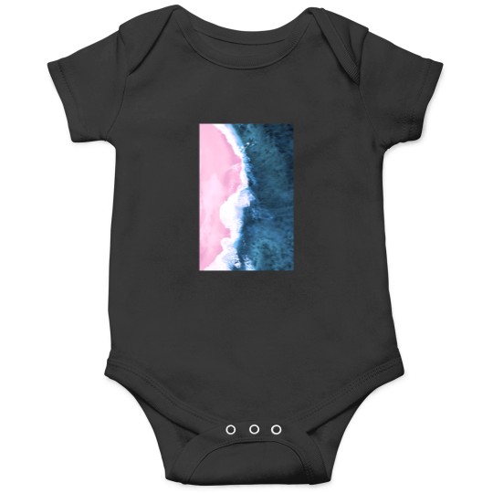Discover Pink Sand Meets The Ocean Onesies