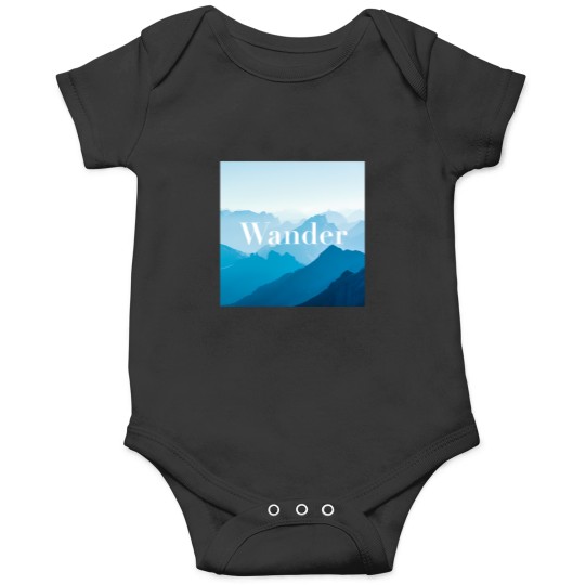 Discover Zen Wander Blue Mountains Calming Poster Onesies