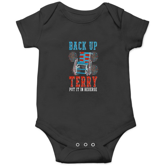 Discover Back Up Terry Put It In Reverse 4th July usas flags Fireworks Onesies