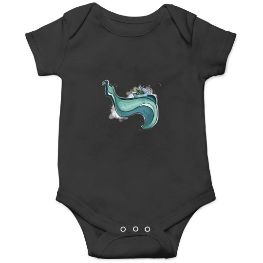 Discover Surfing the waves Onesies