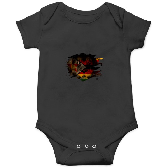 Discover Zimbabwe Lion Flag Onesies