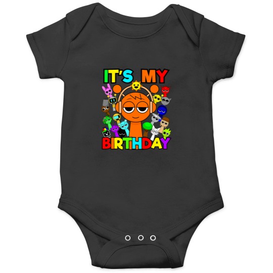 Discover Sprunki Birthday for Boys and Girls toys decor Oren Wenda Onesies