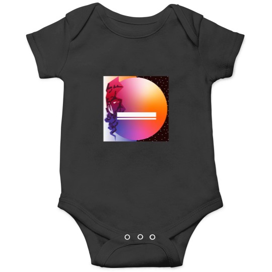 Discover man on the moon minimal album cover Onesies
