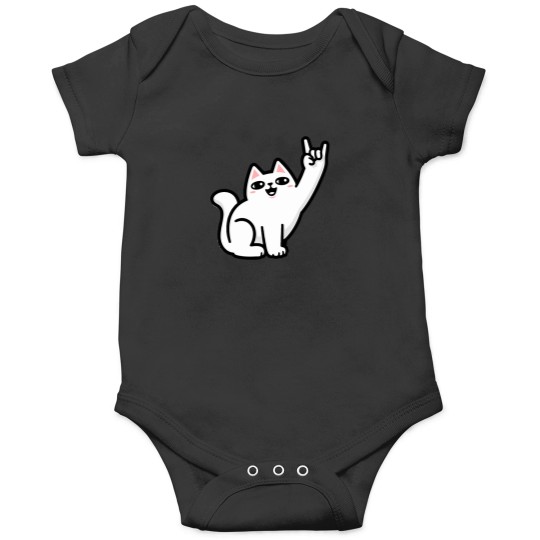 Discover Rock-On-Cat T-Shirt Onesies