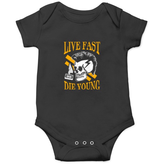 Discover aded-1980S-Rock-Roll-Design-For-Eighties-Rockers-Band-Gift-Graphic T-Shirt Onesies