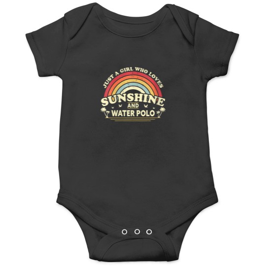 Discover Womens Water Polo Shirt. A Girl Who Loves Sunshine And Water Polo Onesies
