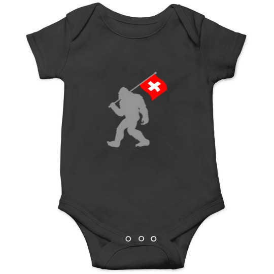Discover Suisse Or Swiss Flag On Switzerland Flag Onesies