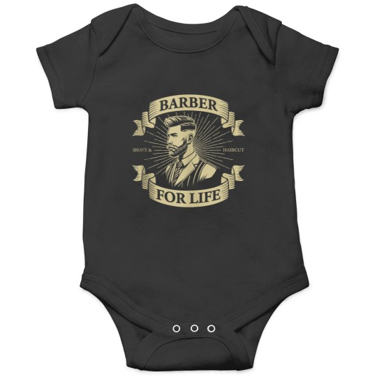 Discover Classic Barber For Life Grooming Enthusiasts Mens Onesies