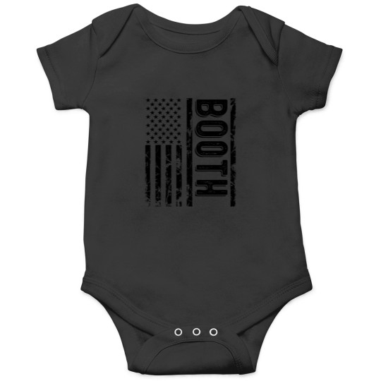 Discover Booth Last Name Funny Surname Team Booth Family Reunion Onesies