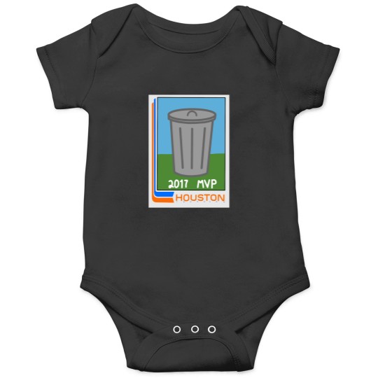 Discover Houston Astro s trash can MVP baseball card Onesies