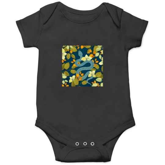 Discover Autumn Serpent Garden Onesies