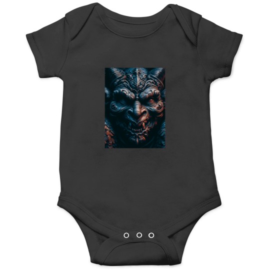 Discover A Gargoyle in stone with its demonic laugh Onesies