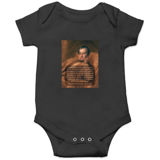 Discover Washington Irving: I am therefore a ready believer in relics legends and local anecdotes of goblins great men Onesies
