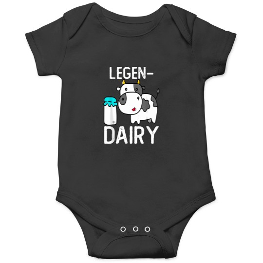 Discover Legendairy-Cute-Cow-Milk-Joke-Legen-Dairy-Cow-Milk-Legendary-T-Shirt Onesies