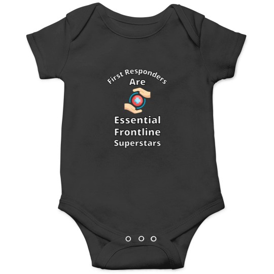 Discover First-Responders-Are-Essential-Frontline-Superstars-Active-T-Shirt Onesies