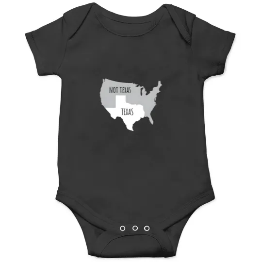 Discover Texas Not Texas With America Map Onesies