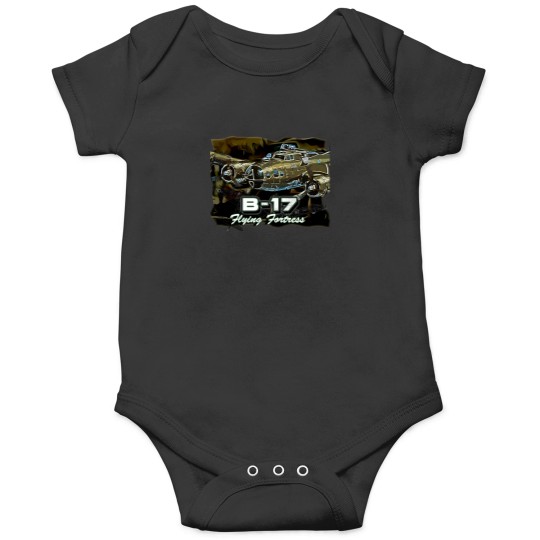 Discover B-17 Flying Fortress Heavy Us Air Force Bomber Aircraft (1) T-Shirt Onesies