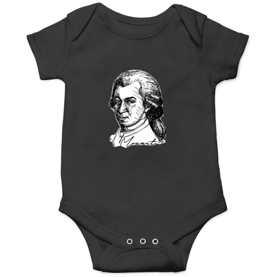 Discover Wolfgang Amadeus Mozart 1315 Onesies