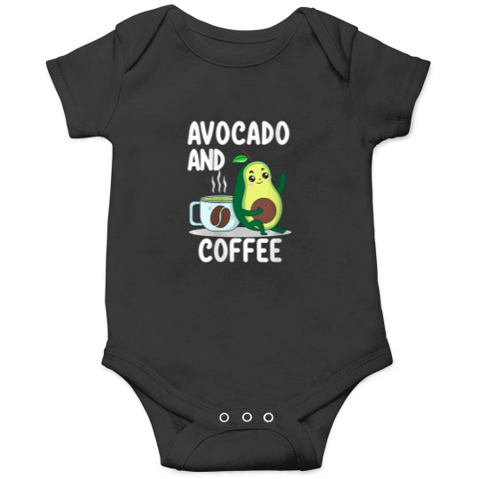 Discover Womens Avocado And Coffee Lover Gift Keto Vegan Vegetarian Avocado209 Onesies