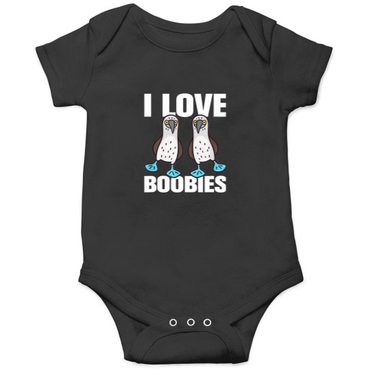 Discover I-Love-Boobies-Bluefooted-Boobie-Bird-Funny T-Shirt Onesies