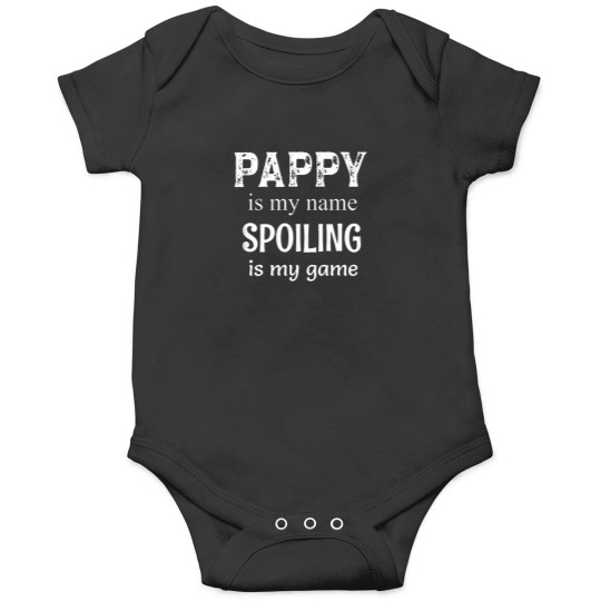 Discover Pappy-Is-My-Name-Grandpa-Grandfather-T-Shirt Onesies