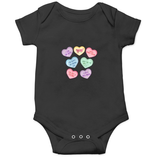 Discover Valentine Gi Nurse Endo Heart Candy Nurse Gastroenterologist Onesies