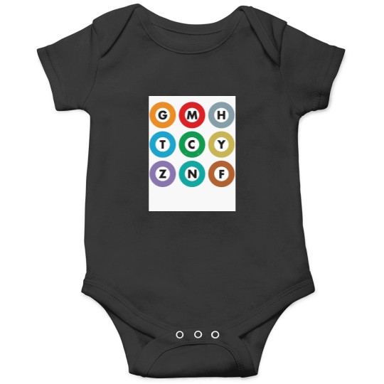 Discover TOKYO METRO Baseball ¾ Sleeve Onesies