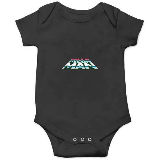 Discover Megaman logo Onesies