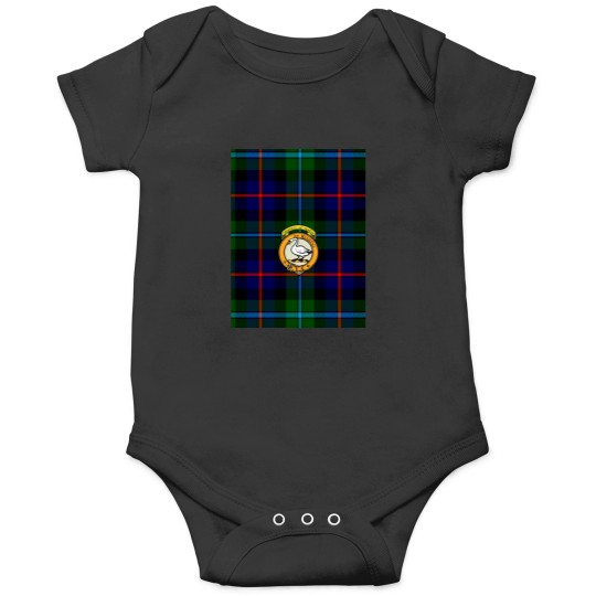 Discover Campbell of Cawdor Scottish Tartan and Crest Onesies