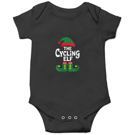 Discover Womens Cycling Elf Christmas Xmas Holiday Bicycl Onesies