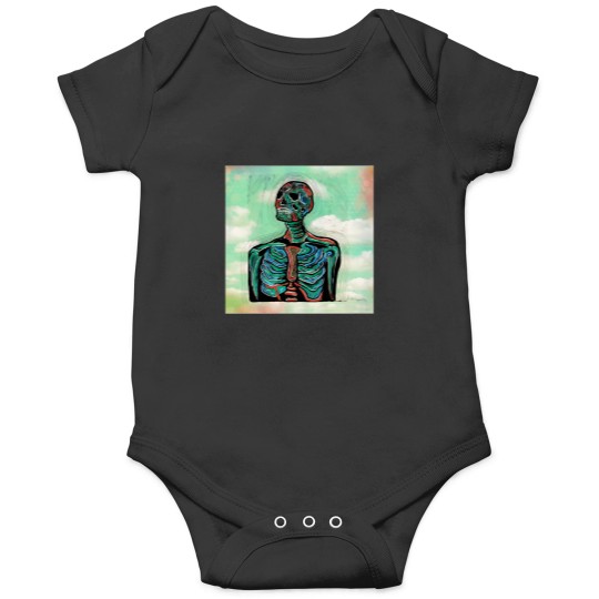 Discover Skeleton geli print Onesies