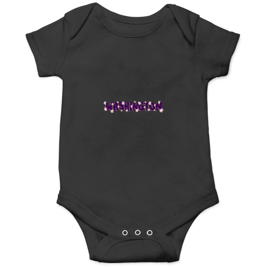Discover washington w flowers Onesies