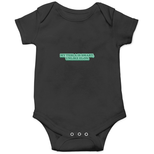 Discover Anti Elon Musk teslas Car Bumper Greens Onesies