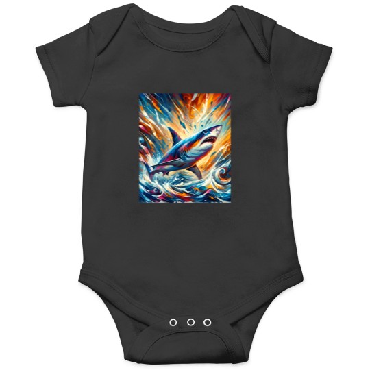 Discover Color Pop Shark Onesies