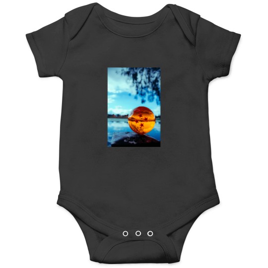 Discover Dragon Ball Ball Design Sticker 1132 Onesies