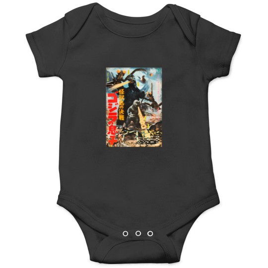 Discover 820-Kings-Of-The-Monsters---Monsters-Zeros-Ones-Dagons T-Shirt Onesies
