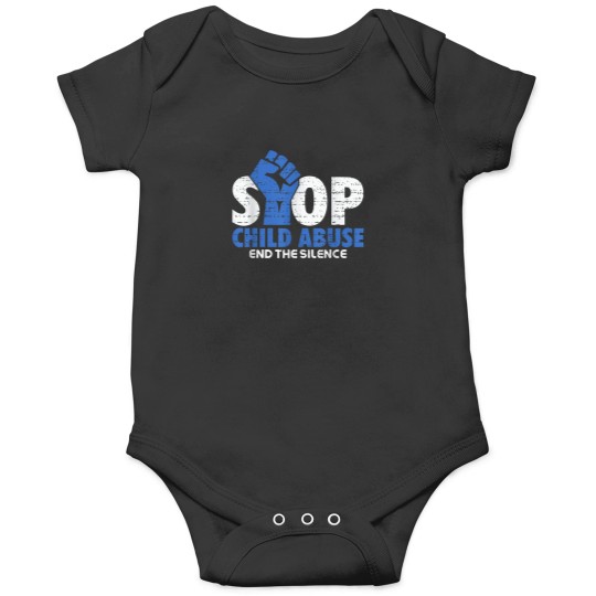 Discover Stop-Child-Abuse-Child-Abuse-Prevention-Awareness-Pinwheel-T-Shirt Onesies