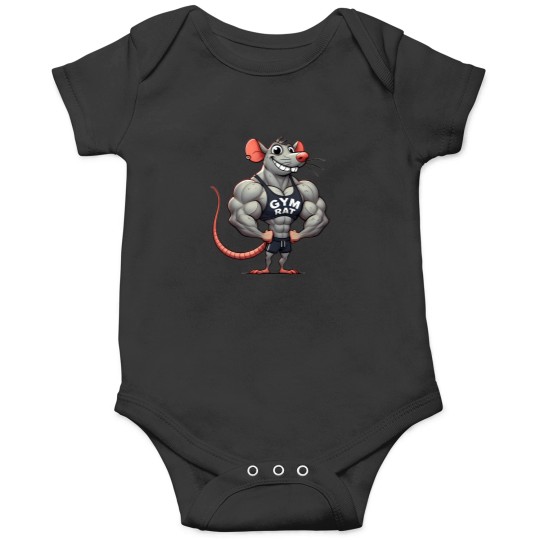 Discover Funny-Muscular-Gym-Rat T-Shirt Onesies
