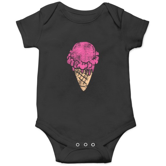 Discover Ice-Cream-Strawberry-Gift-T-Shirt Onesies