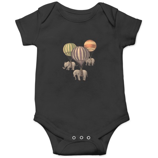 Discover Flight Of The Elephants T-Shirt Onesies
