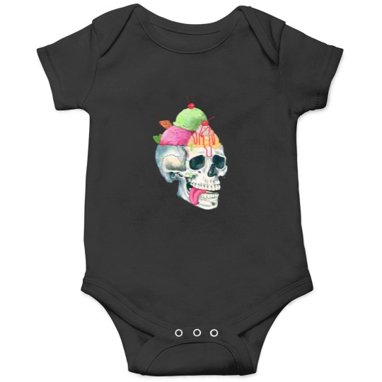 Discover Brain Freeze skeleton bike160png Onesies