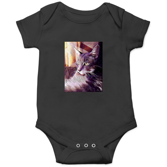 Discover Kitty in the window Onesies