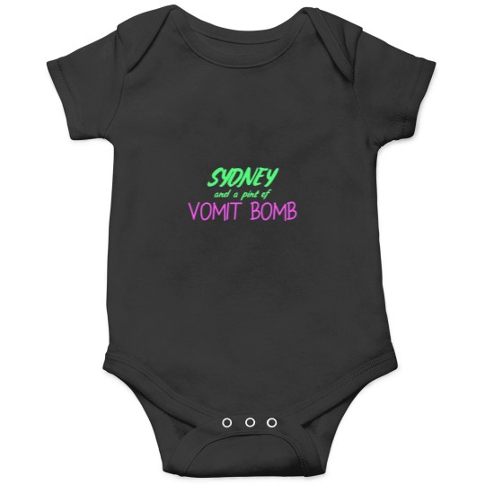Discover Sydney and a pint of Vomit bombs Onesies