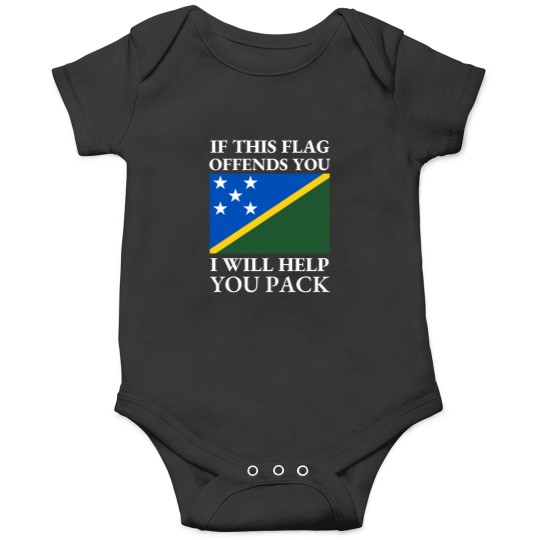 Discover if this flags offends you i will help you pack Onesies