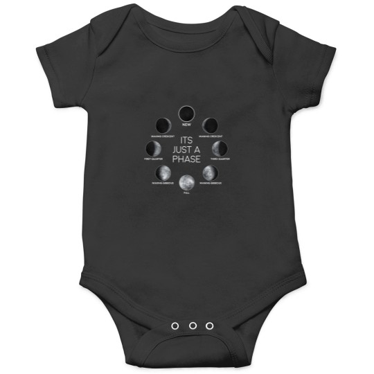 Discover Just A Phase Moon Lunar Space  Family Chrismast Present Gift Onesies