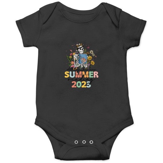 Discover All Together Now Summer Reading 2023 Leopard Skeleton Onesies