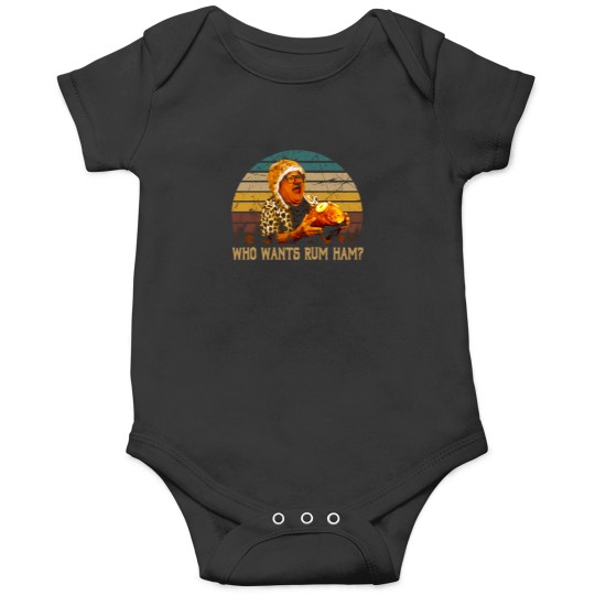 Discover Vintage-Design-Who-Wants-Rum-Ham T-Shirt Onesies