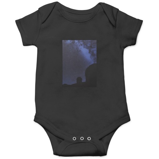 Discover Dark Blue Stars Sky Sticker 614 Onesies
