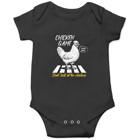 Discover Chicken Game Don't Look At The Chicken Joke Chicken Party Onesies